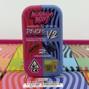 bodega boyz deuces v2 disposable 2g – live resin