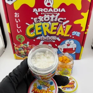 arcadia extracts exotic cereal bar edition crumble case