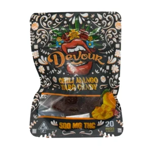 devour hard candy gummies (500 mg thc)