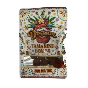 devour strawberry bombs gummies 500mg thc