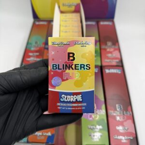 blinkers flip slurpie 2g disposable w/ hash hole – dual chamber