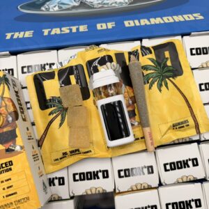 cook’d 2g disposable w/ pre roll & gummies – 3 in 1 – juiced edition