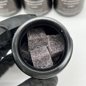 life is not grape 50mg rosin gummies